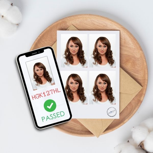 UK Passport / ID photographs - printed and digital code.